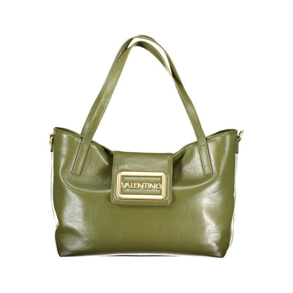 Mario Valentino Green Polyethylene Handbag Mario Valentino
