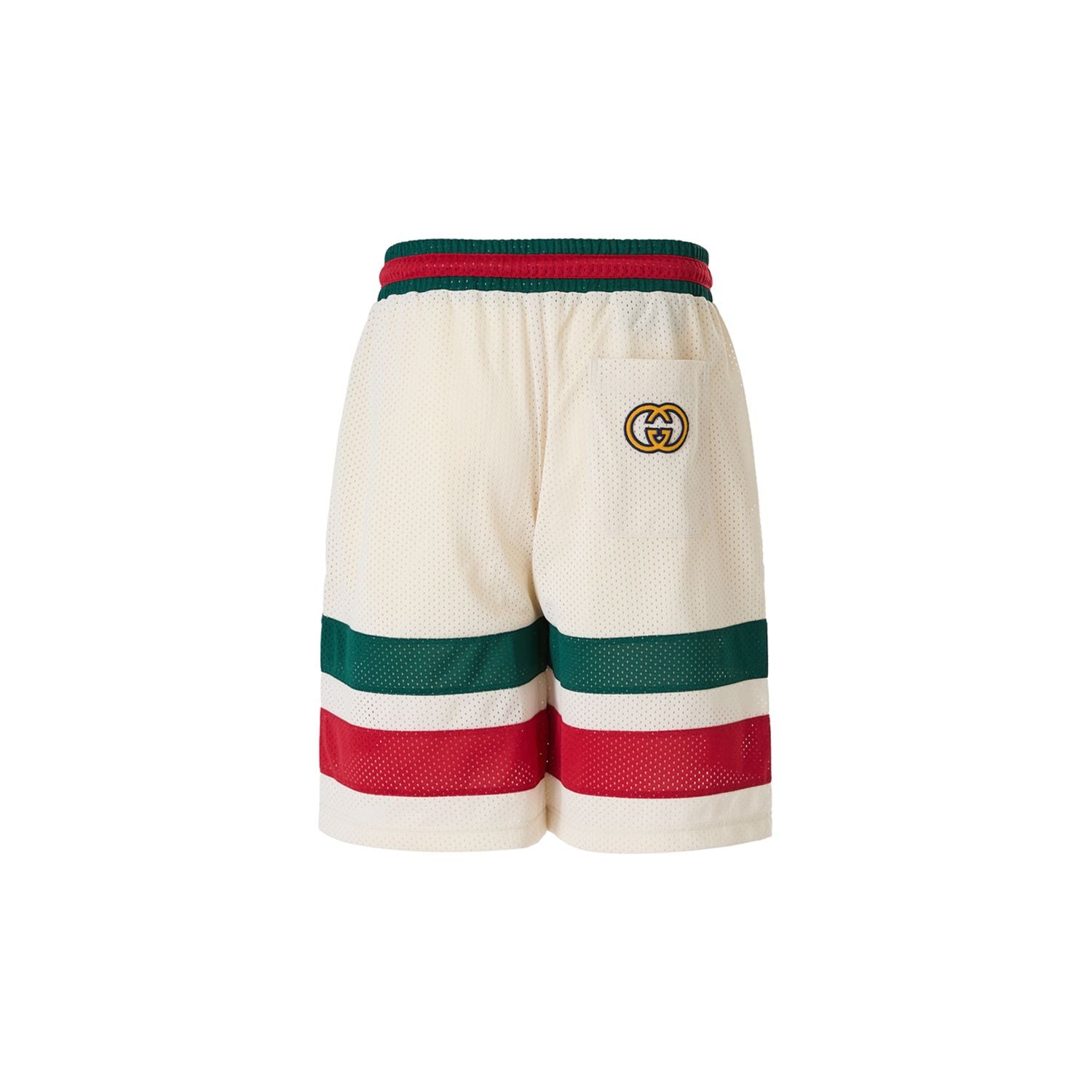 Gucci Cream polyester  Logo Shorts