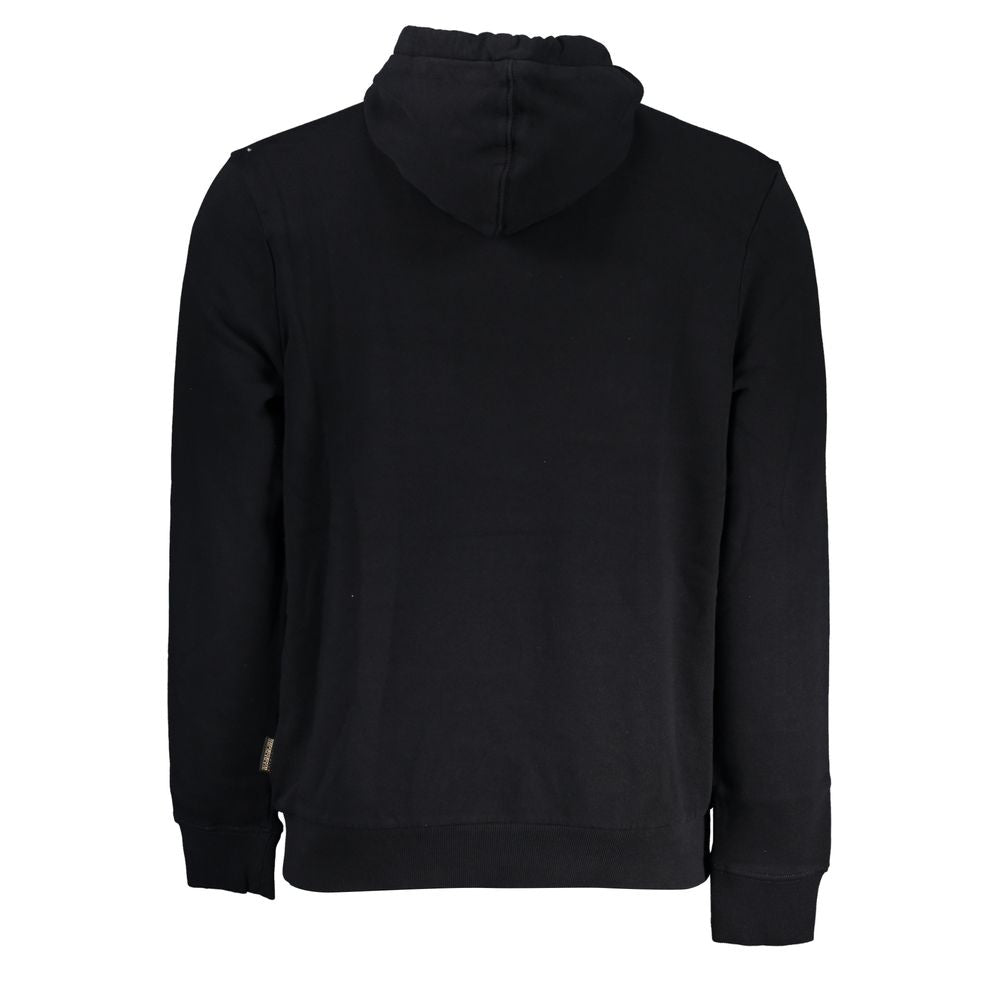 Napapijri Black Cotton Men's Sweatshirt