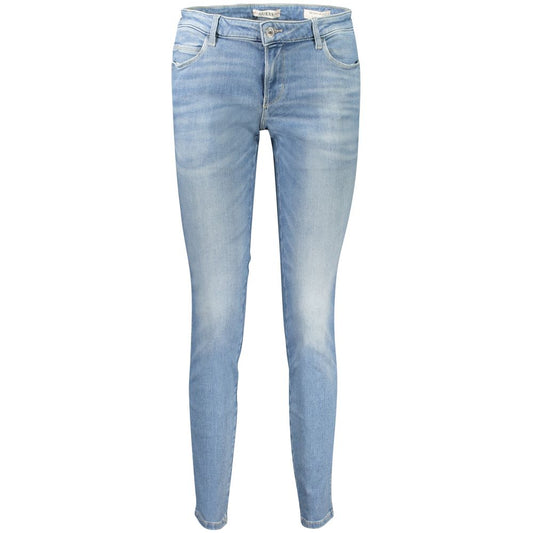 Guess Jeans Blue Cotton Skinny Jeans Guess Jeans
