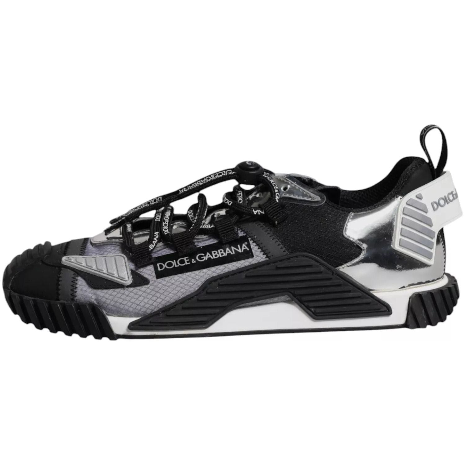 Dolce & Gabbana Multicolor Lace Up Low Top NS1 Sneakers Shoes