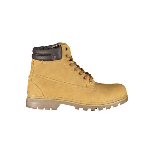 Carrera Yellow Polyester Ankle Boots Carrera