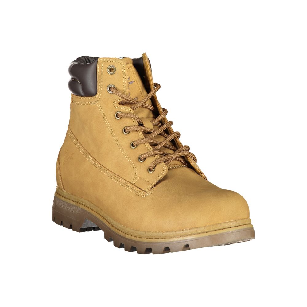 Carrera Giallo Polyurethane Men Ankle Boot