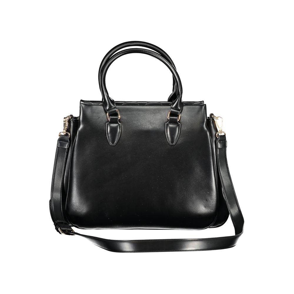 Mario Valentino Black Polyethylene Handbag Mario Valentino