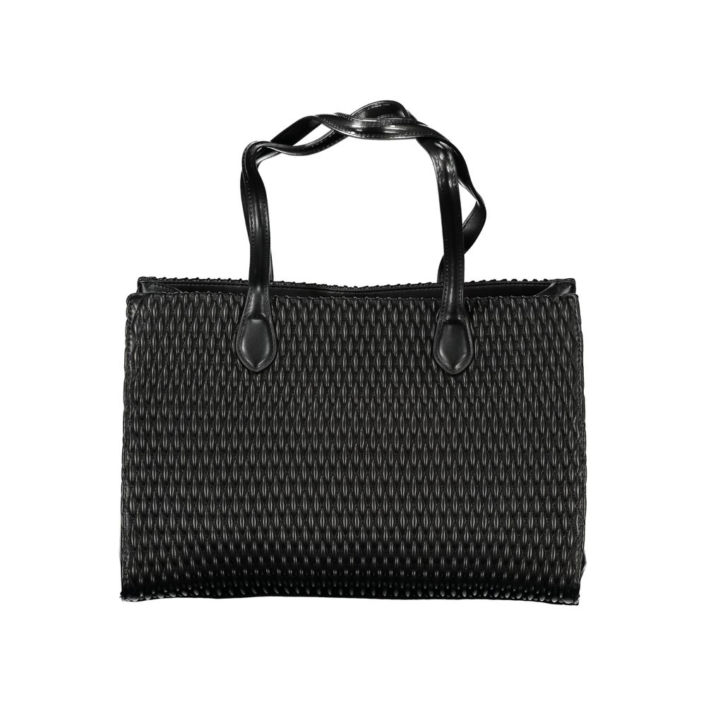 Mario Valentino Black Polyethylene Handbag Mario Valentino