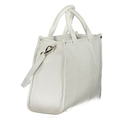 Mario Valentino White Polyurethane Women's Bag