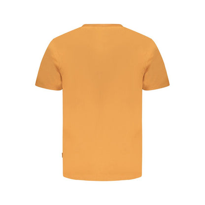 Pepe Jeans Arancione Cotton Men T-Shirt
