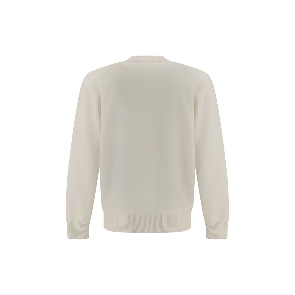 Brunello Cucinelli White Cashmere Cardigan Brunello Cucinelli