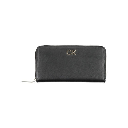 Calvin Klein Nero Poliuretano Women Wallet