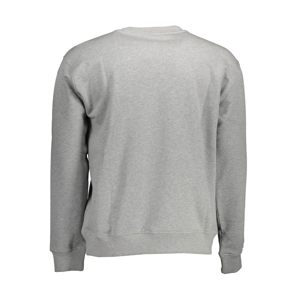 North Sails Grigio Cotton Men Sweatshirt