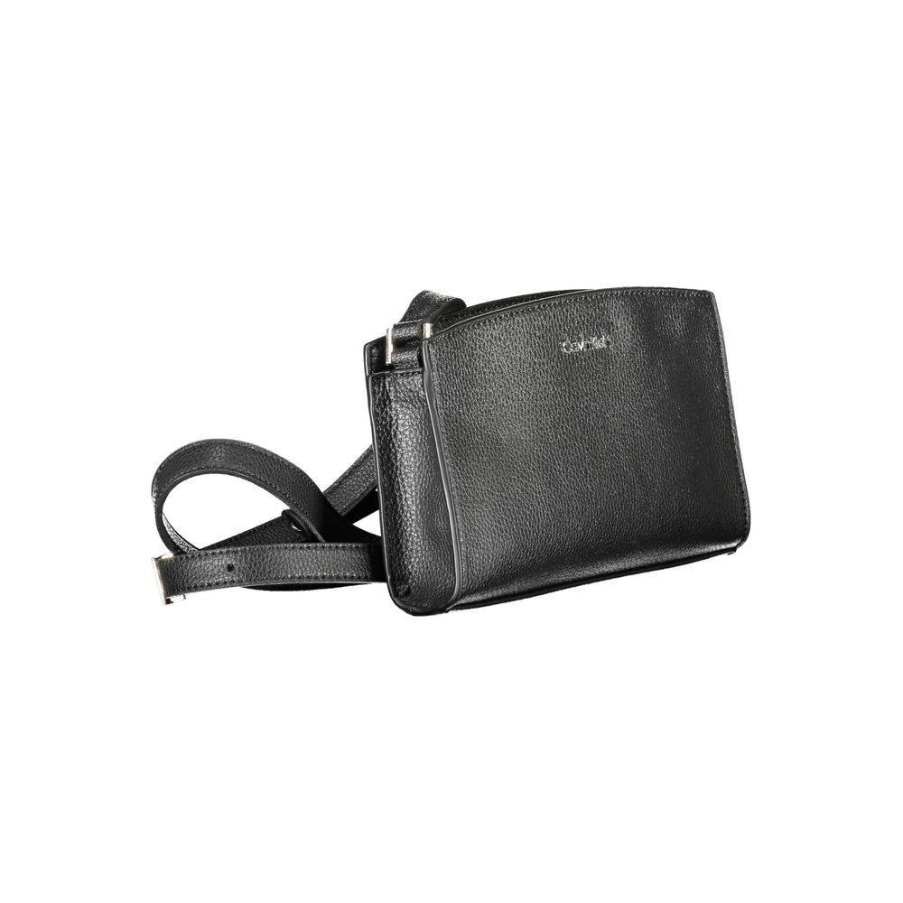 Calvin Klein Black Polyester Women Shoulder Bag