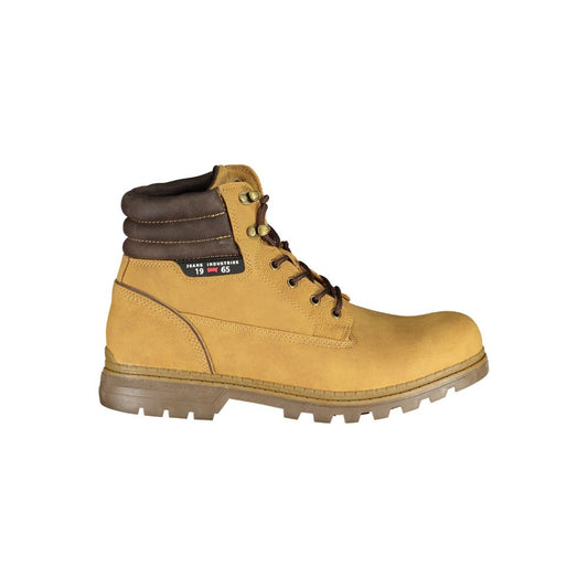 Carrera Yellow Polyester Ankle Boots Carrera