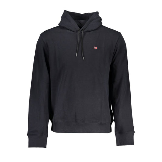 Napapijri Black Cotton Men's Hoodie