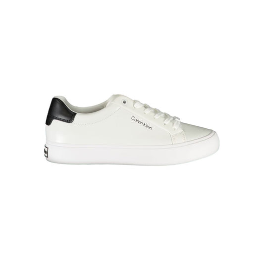 Calvin Klein Bianco Leather Women Sneaker