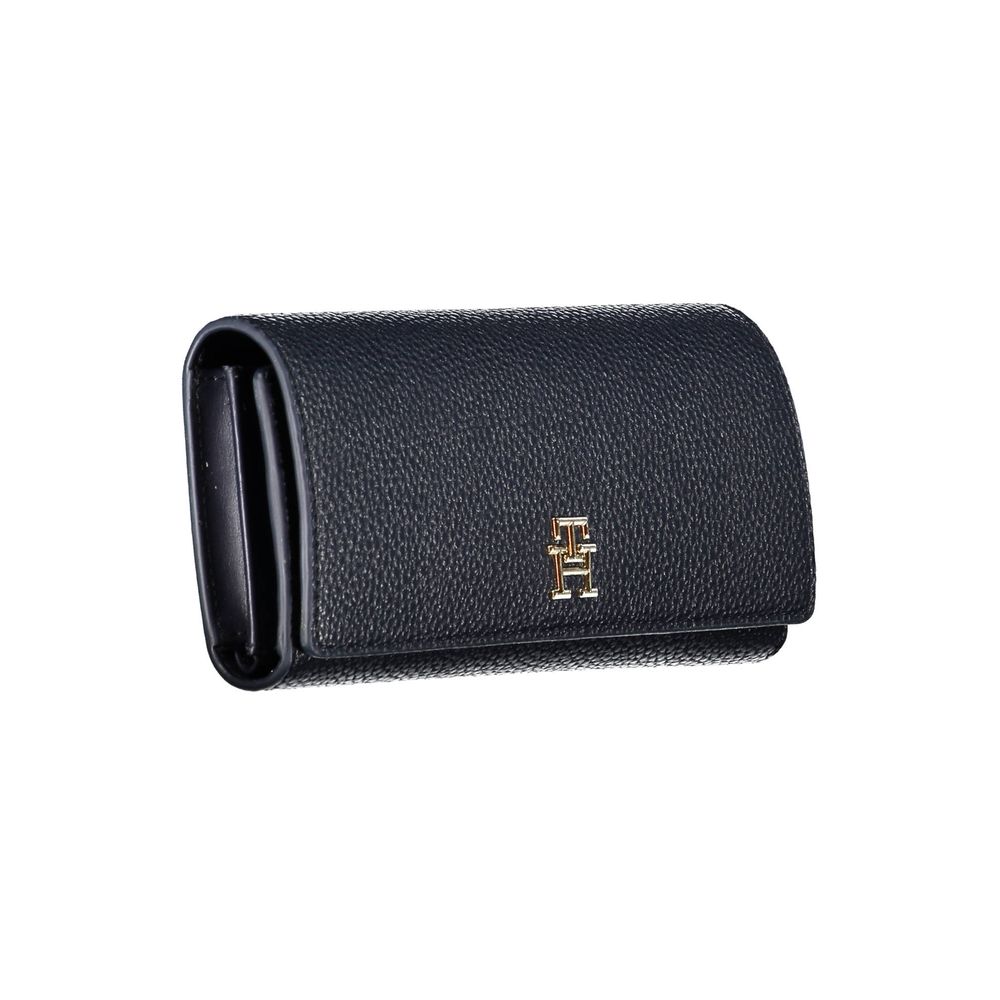 Tommy Hilfiger Blue Polyurethane Women Wallet