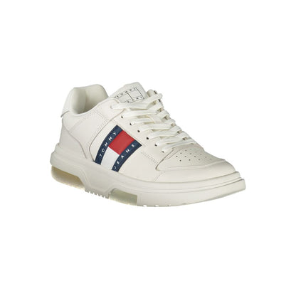 Tommy Hilfiger White Polyester Athletic Sneakers Tommy Hilfiger