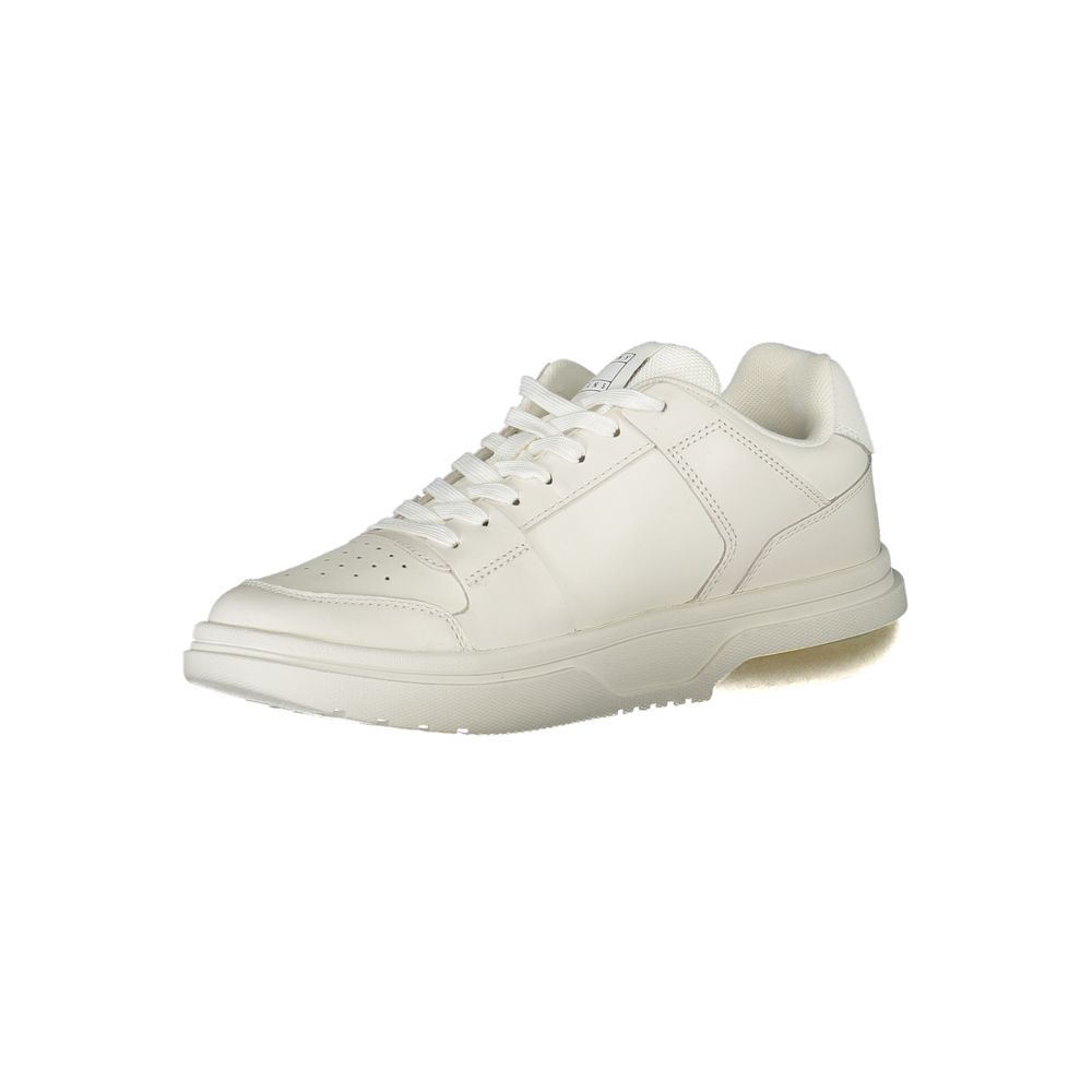 Tommy Hilfiger White Polyester Athletic Sneakers Tommy Hilfiger