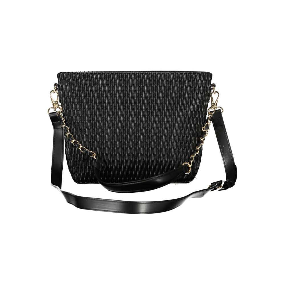 Mario Valentino Black Polyethylene Handbag Mario Valentino