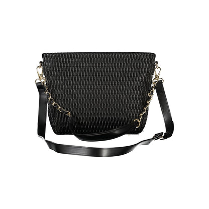 Mario Valentino Black Polyethylene Handbag Mario Valentino