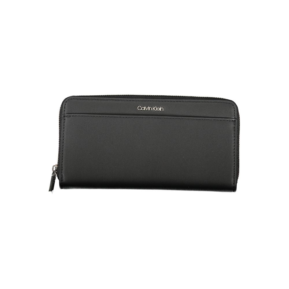 Calvin Klein Black Polyester Women Wallet