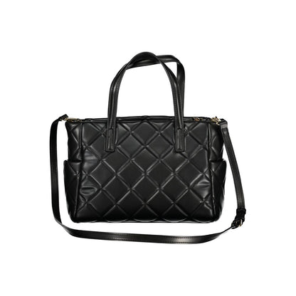 Mario Valentino Black Polyethylene Handbag Mario Valentino