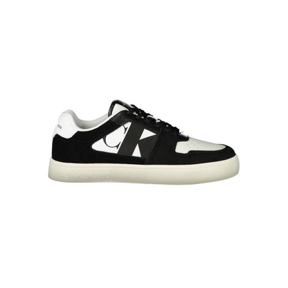 Calvin Klein White Polyester Men's Sneaker