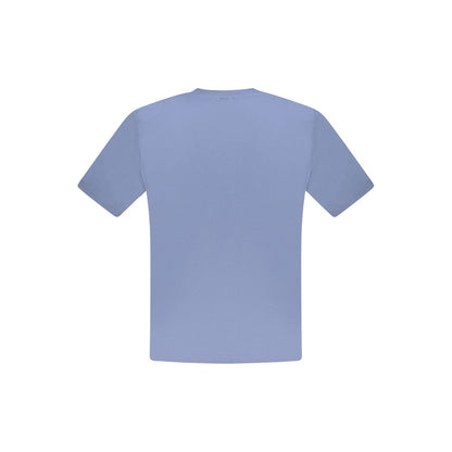 North Sails Blu Cotton Men T-Shirt