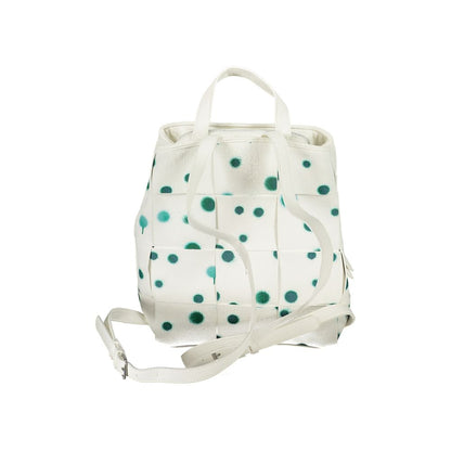 Desigual White Polyurethane Women's Backpack