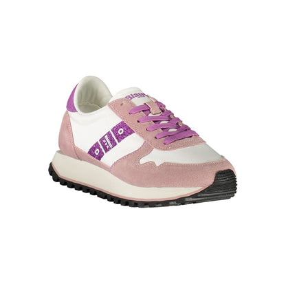 Blauer Bianco Polyurethane Women Sneaker