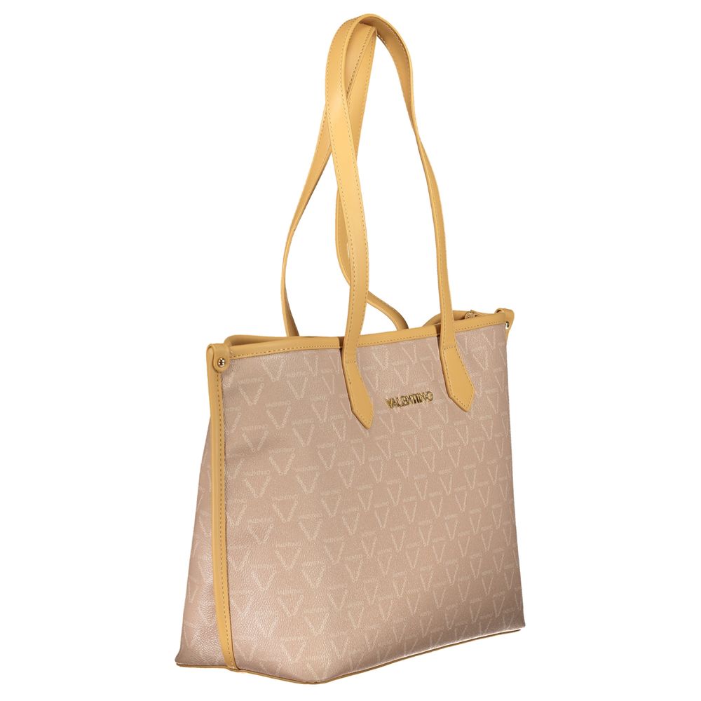 Mario Valentino Beige Polyethylene Women Handbag
