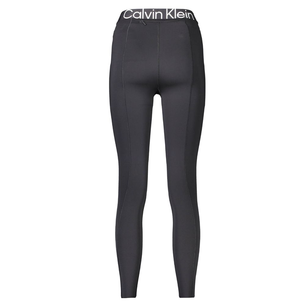 Calvin Klein Black Polyester Women's Legging