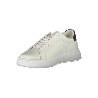 Calvin Klein White Leather Men Sneaker