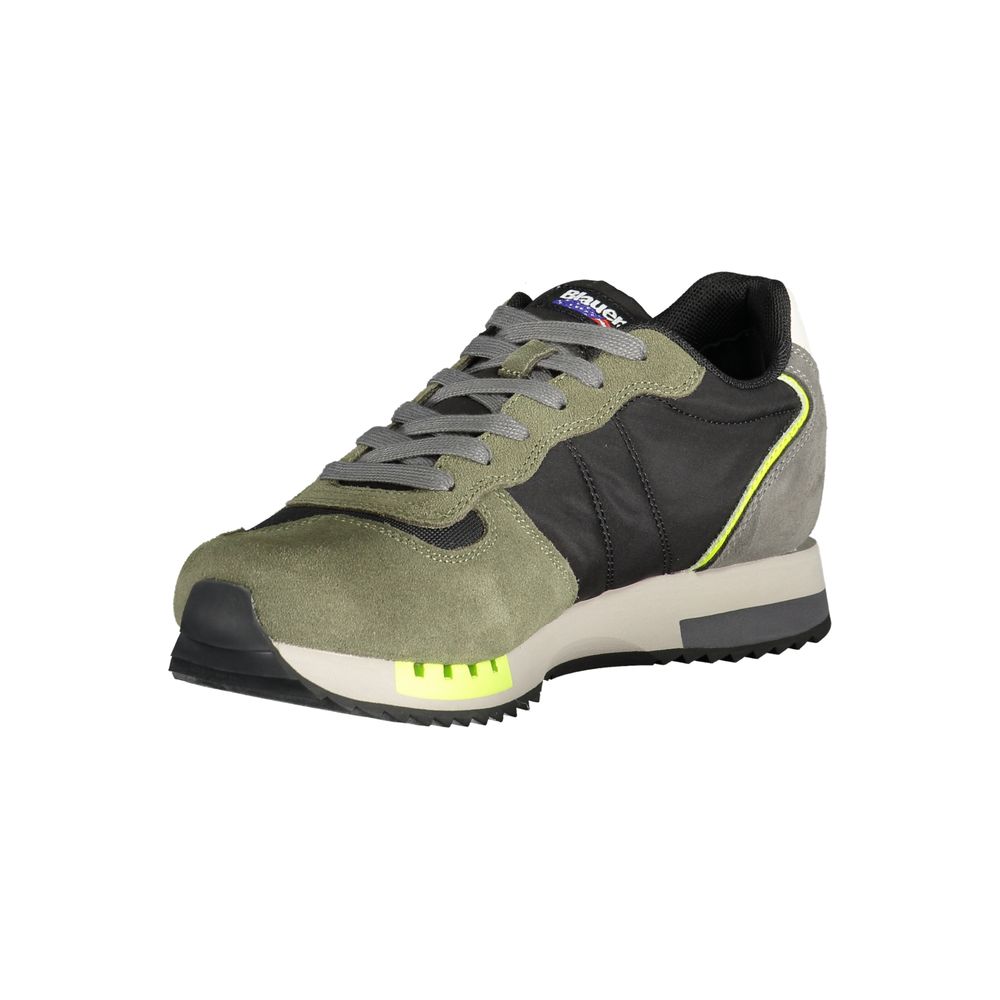 Blauer Verde Polyurethane Men Sneaker