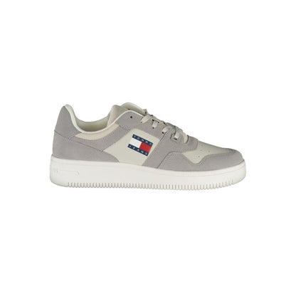 Tommy Hilfiger Gray Polyester Athletic Sneakers Tommy Hilfiger