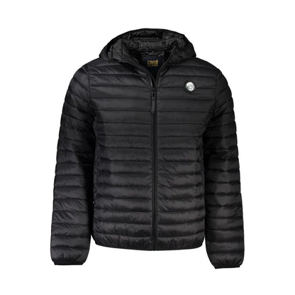 Cavalli Class Black Polyamide Shell Jacket Cavalli Class