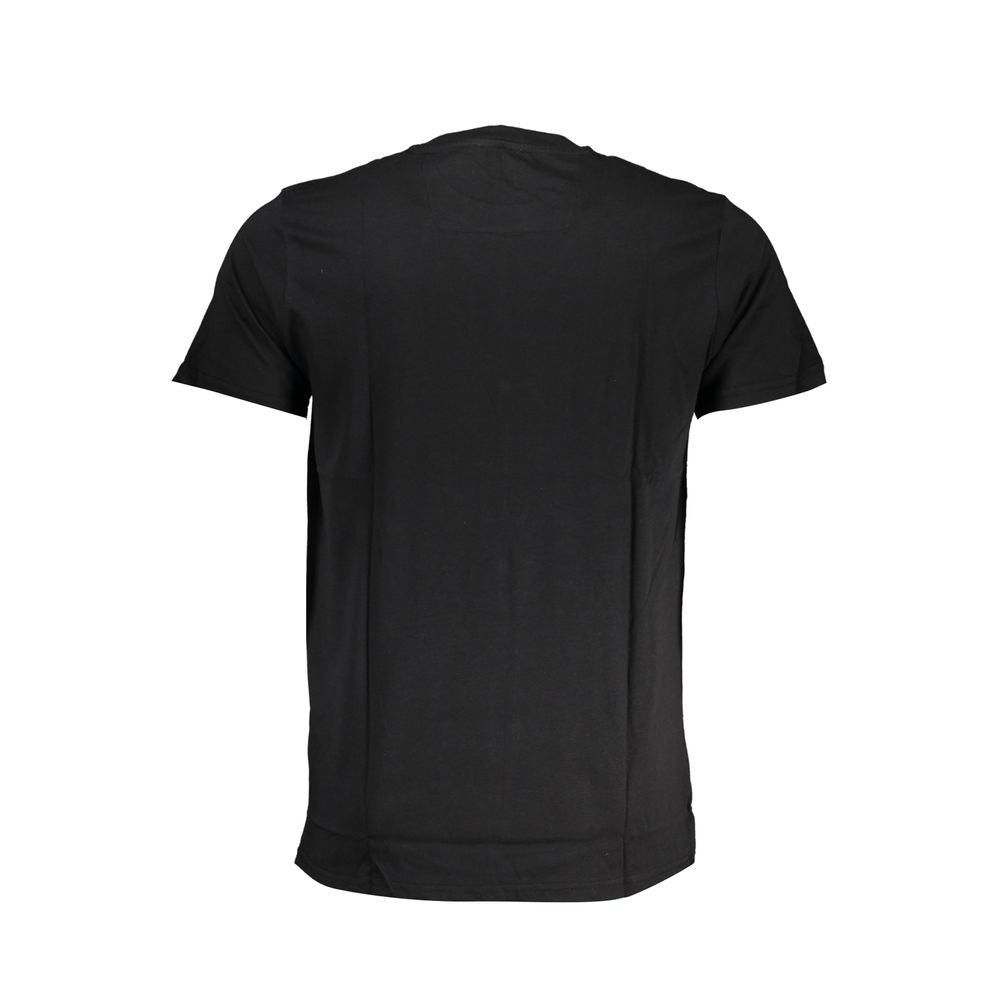 Cavalli Class Black Cotton Men's T-Shirt