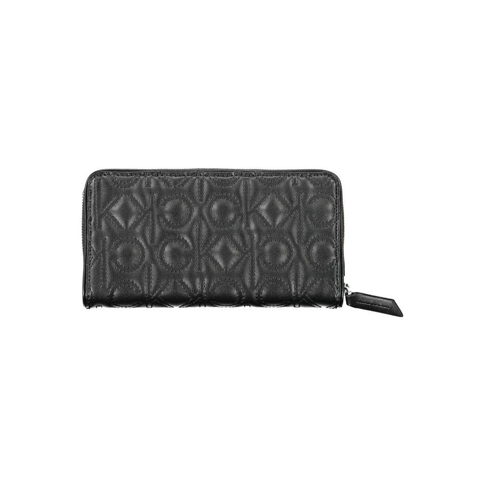 Calvin Klein Nero Poliuretano Women Wallet