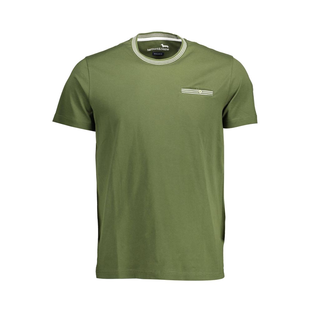 Harmont & Blaine "Verde Cotton Men T-Shirt"