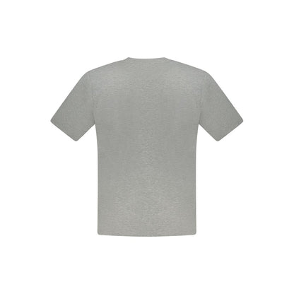 North Sails Grigio Cotton Men T-Shirt
