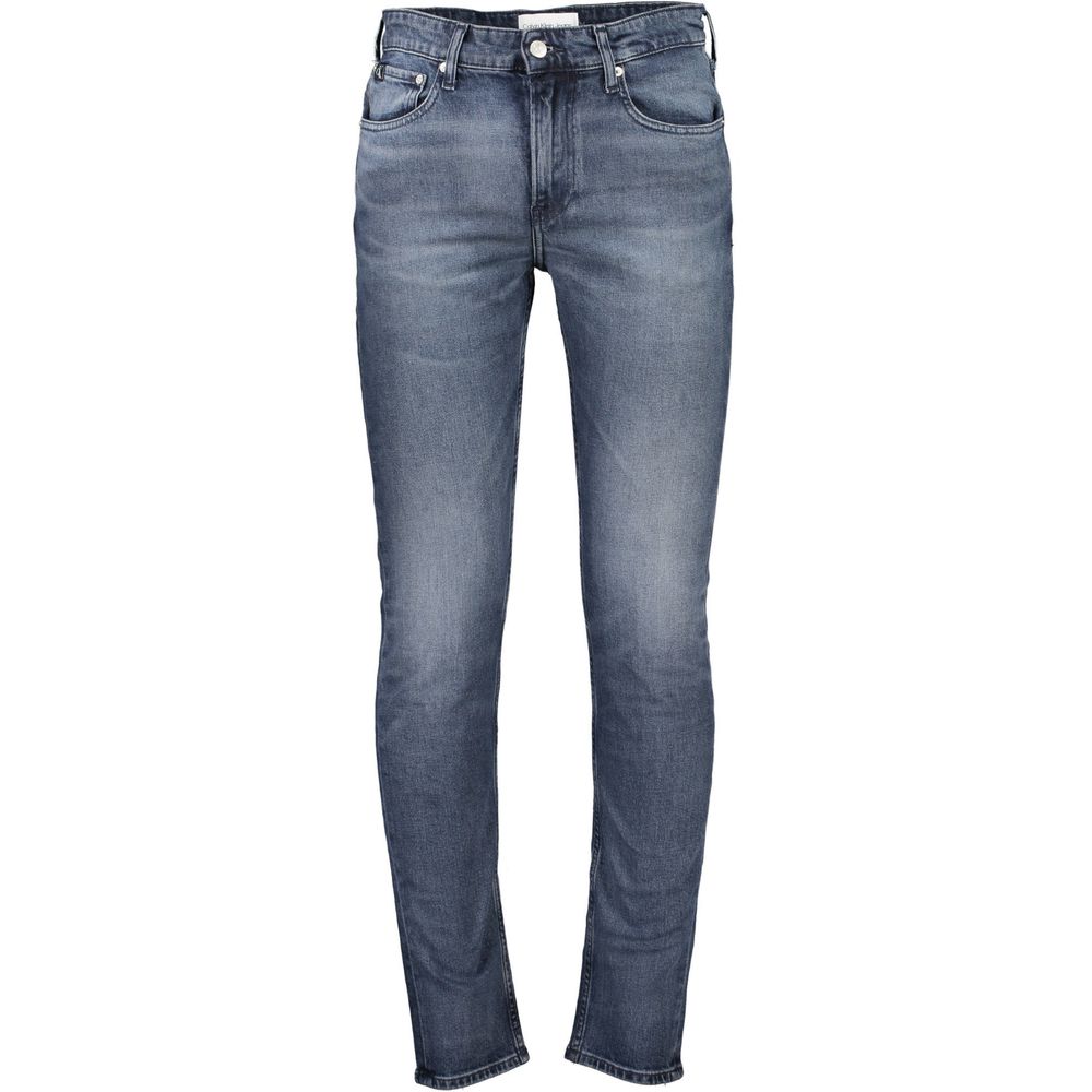 Calvin Klein Blu Cotton Men Jeans