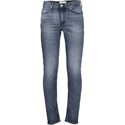 Calvin Klein Blu Cotton Men Jeans