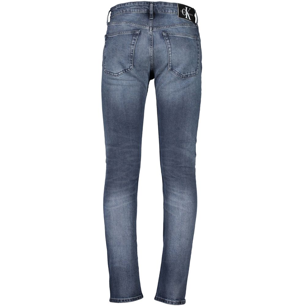 Calvin Klein Blu Cotton Men Jeans