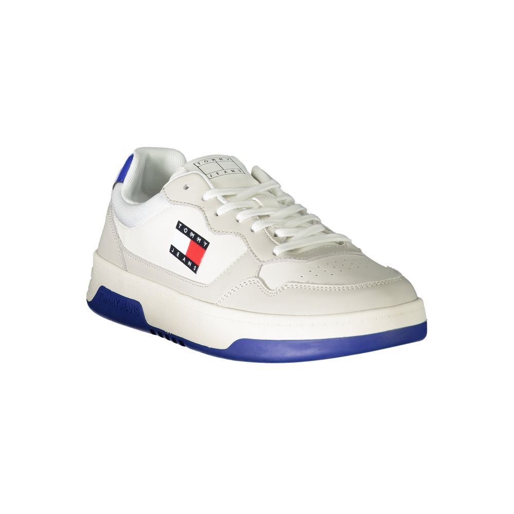 Tommy Hilfiger White Polyester Athletic Sneakers Tommy Hilfiger