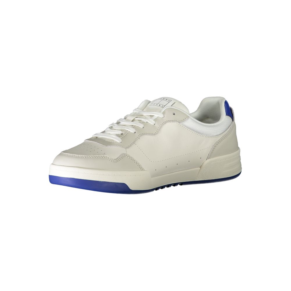 Tommy Hilfiger White Polyester Athletic Sneakers Tommy Hilfiger