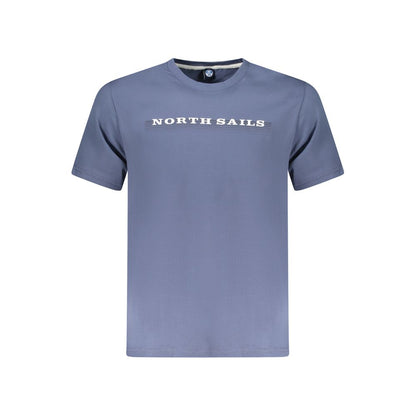 North Sails Blue Cotton Men's T-Shirt
