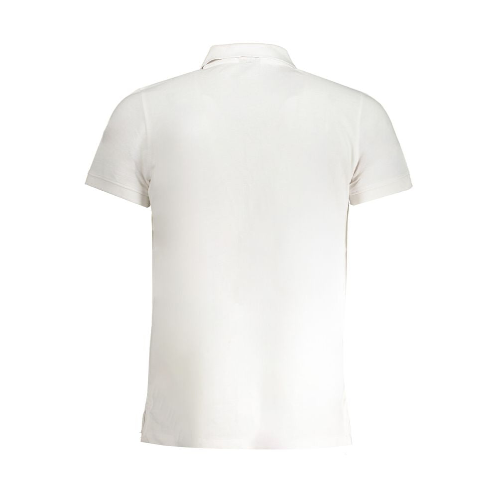 Norway 1963 White Cotton Men Polo Shirt