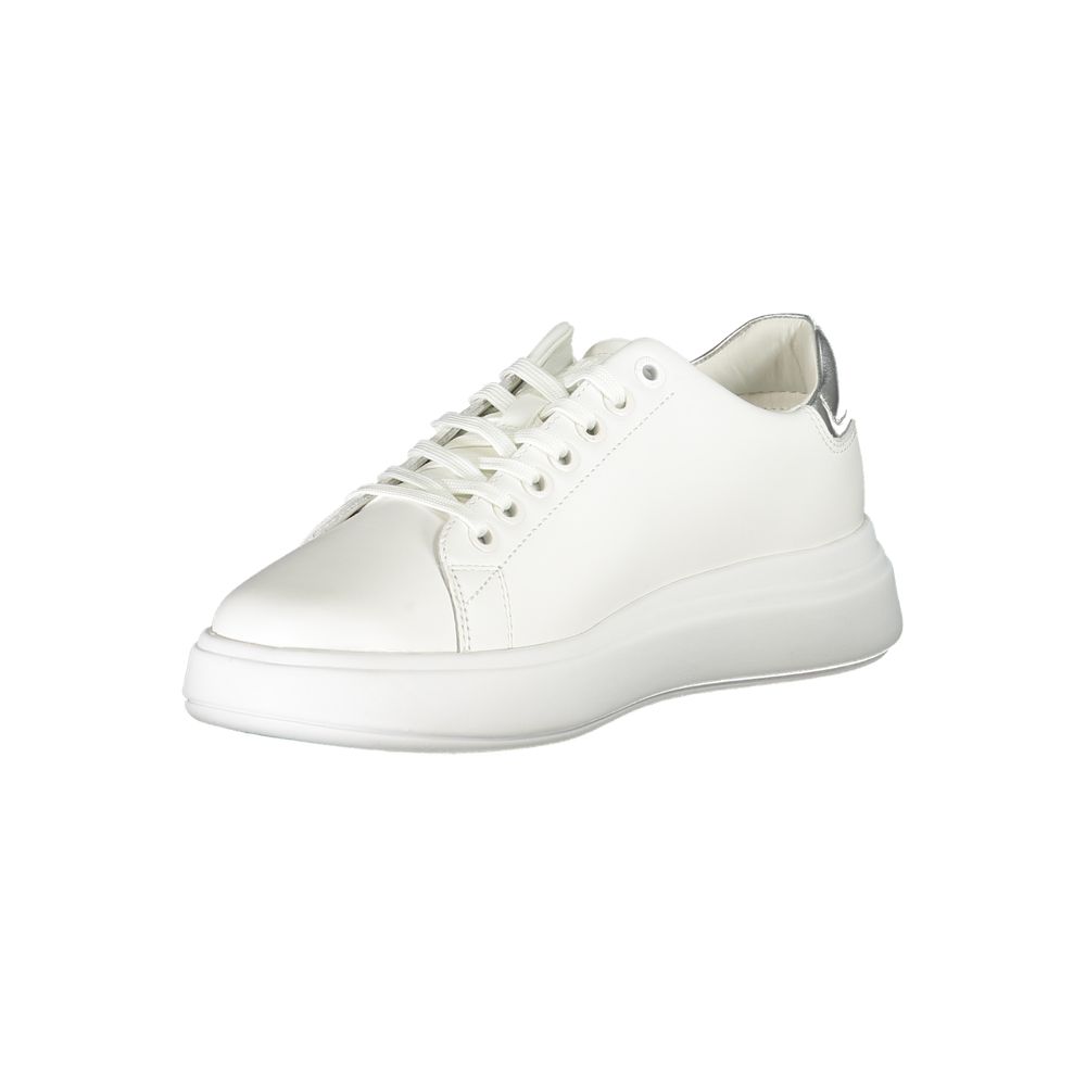 Calvin Klein Bianco Leather Women Sneaker