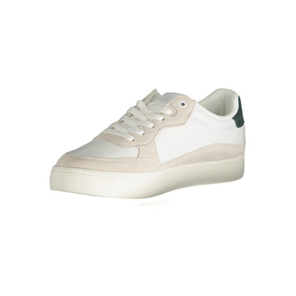 Calvin Klein White Polyester Athletic Sneakers Calvin Klein