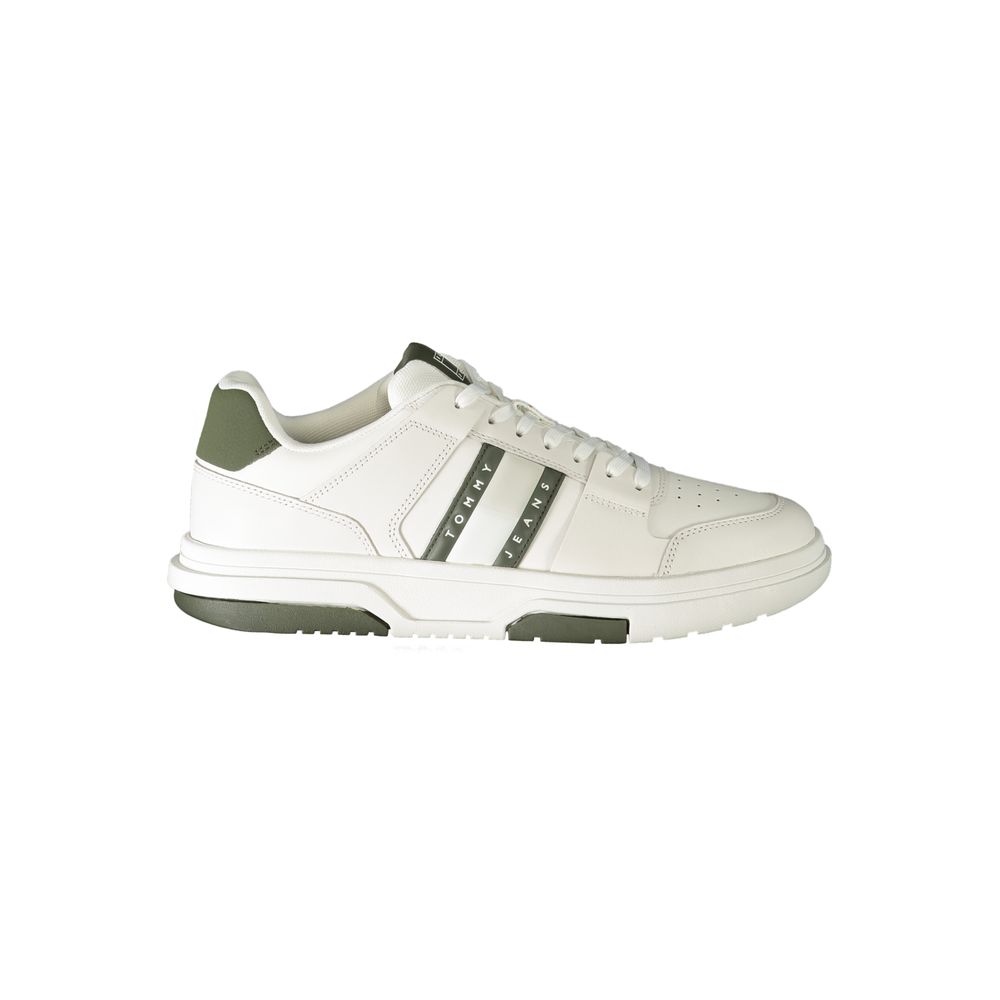 Tommy Hilfiger White Polyester Athletic Sneakers Tommy Hilfiger