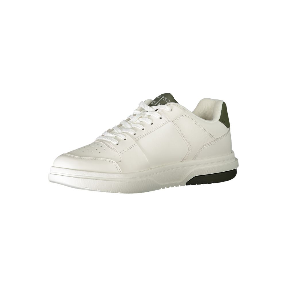 Tommy Hilfiger White Polyester Athletic Sneakers Tommy Hilfiger